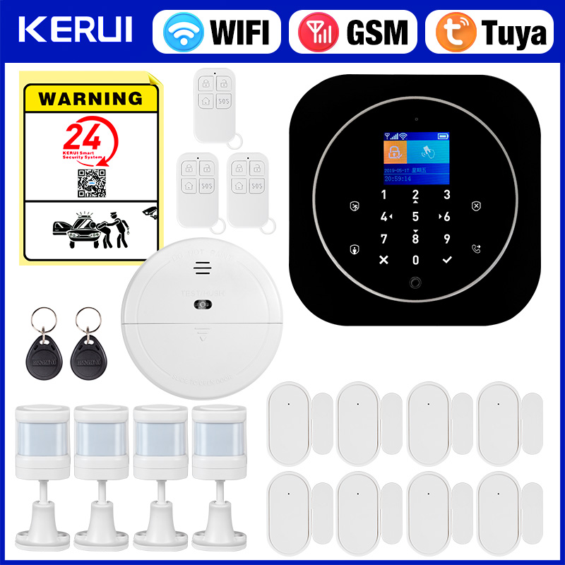 Sim Gsm Alarm - Kerui g12 sem fio tuya kit