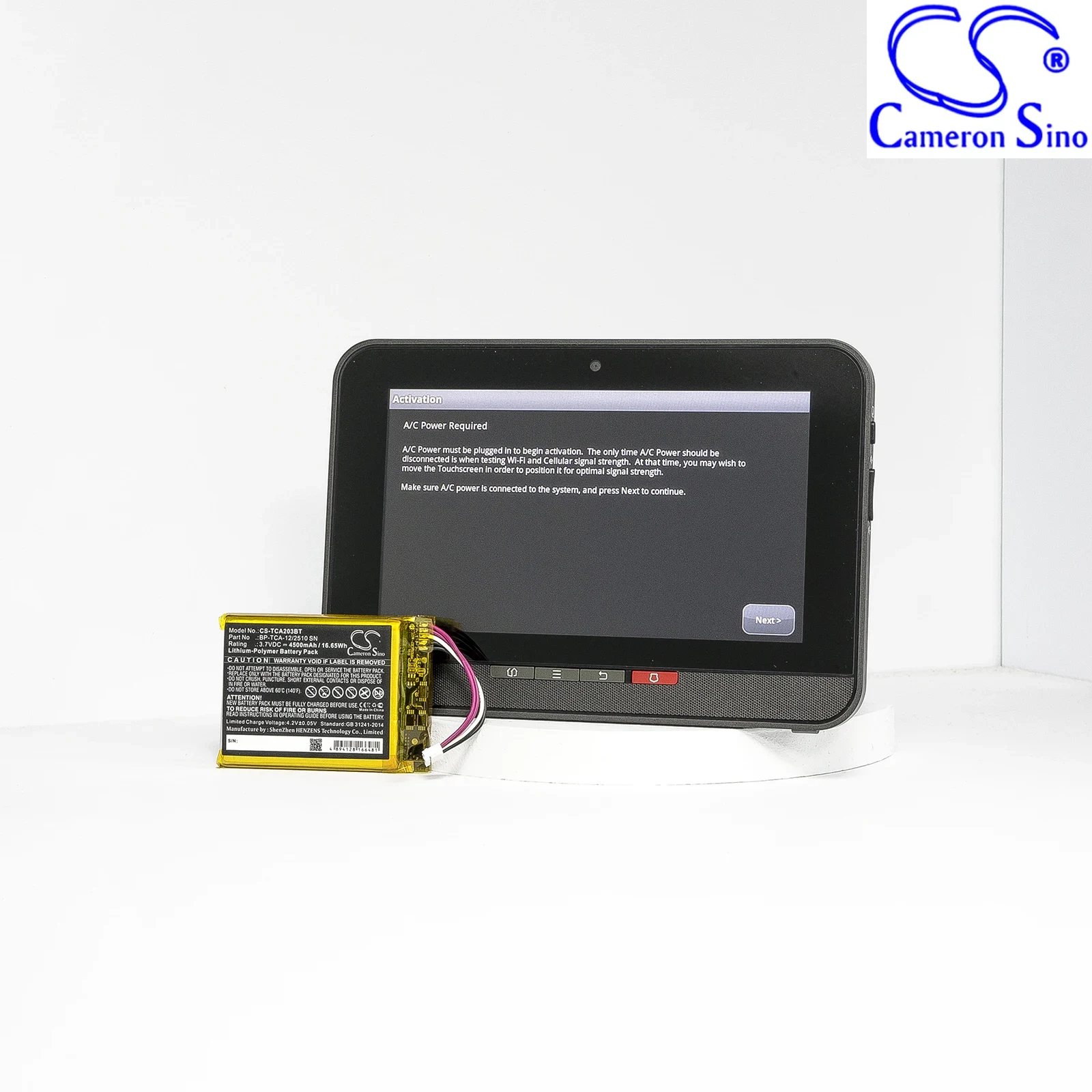 Home Security Battery Replacement - Bateria de substituição CS para Xfinity,
