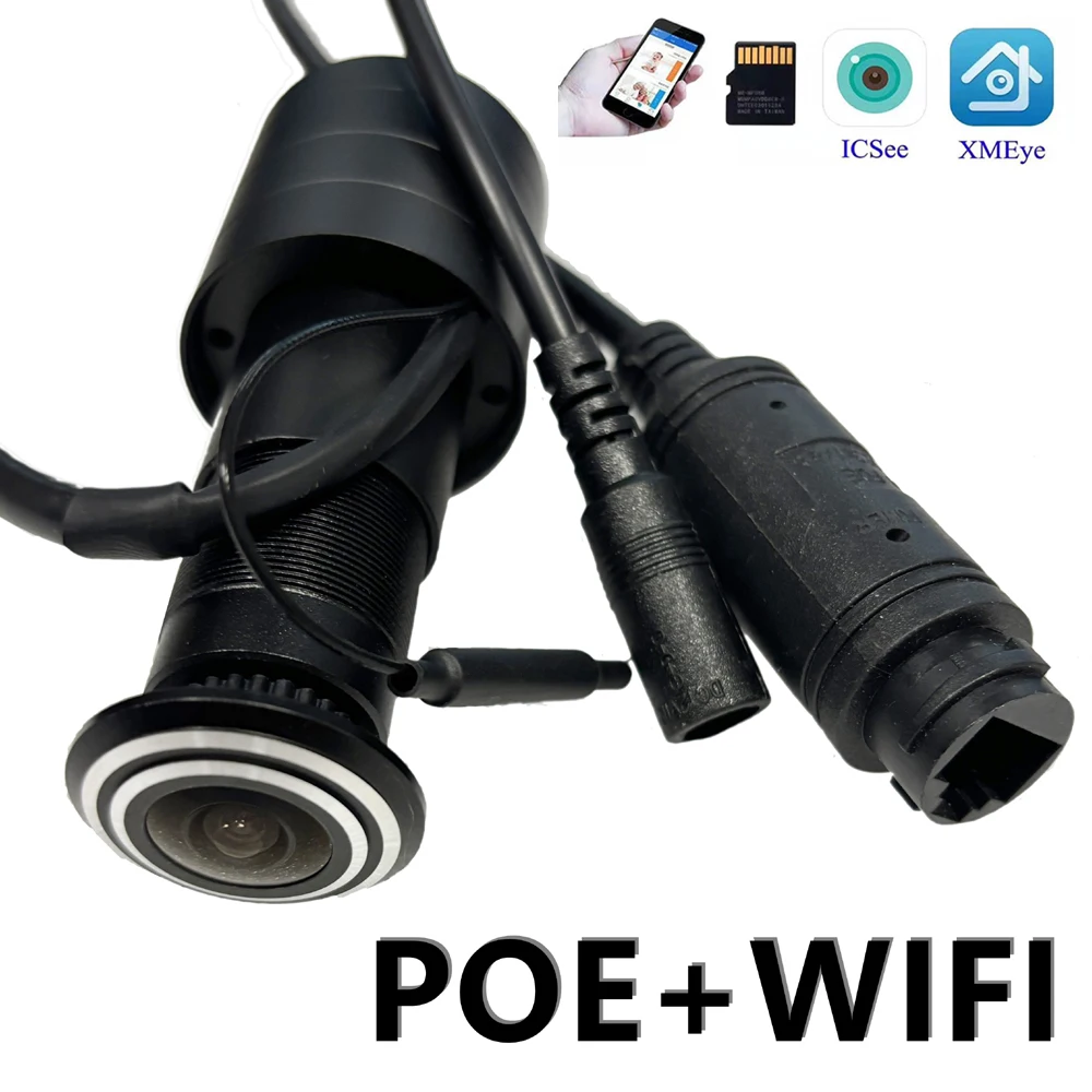 1080p poe áudio hd porta inter - Home Security Front Door Camera avaliação e preço