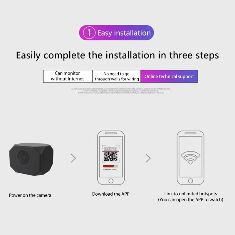 Câmera de segurança wi-fi 4k h - Home Security Items avaliação e preço