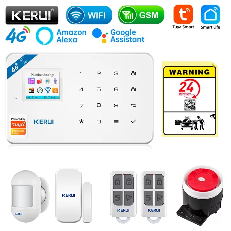 Kerui kit sistema de alarme se - Sim Gsm Alarm avaliação e preço